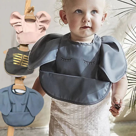 Nordic Angel Baby Bib Set